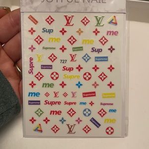 Louis Vuitton Nail Decals